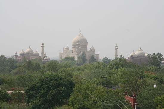 ...unsere Aussicht aus dem Hotelzimmer