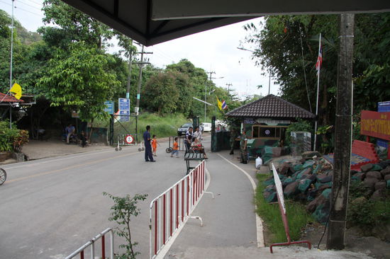 Grenzübergang Kambodscha - Thailand