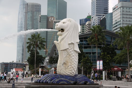 Merlion das Wahrzeichen von Singaur