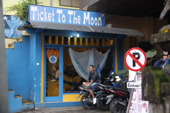 wie, wo, was... Ticket to the Moon??? ...von den Gili Inseln aus???