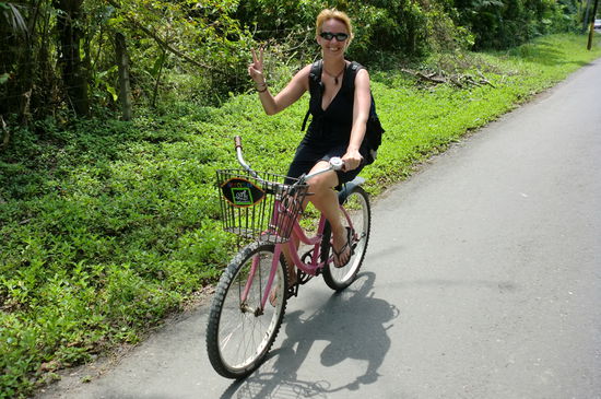 unterwegs fuhren wir ganz lässig von Strand zu Strand