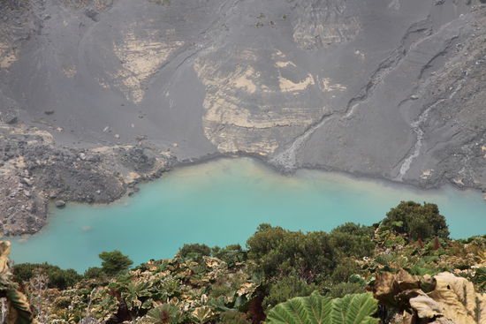 der Kratersee vom Vulkan Irazu