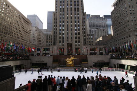 Am Rockefeller Center