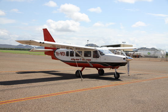 unser Flieger mit insgesamt 6 Plätzen