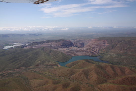 die größte Diamantmine der Welt...