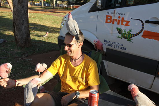 ich hatte keinerlei Chancen, es waren einfach zuviele