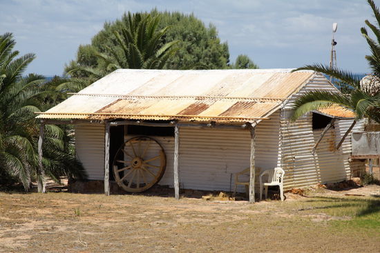 auf dem Horror Campingplatz mussten wir noch mal vorbeischauen... 