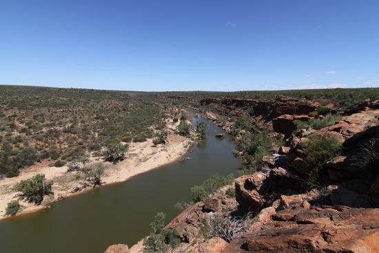 vom Aussichtspunkt Hawks Head