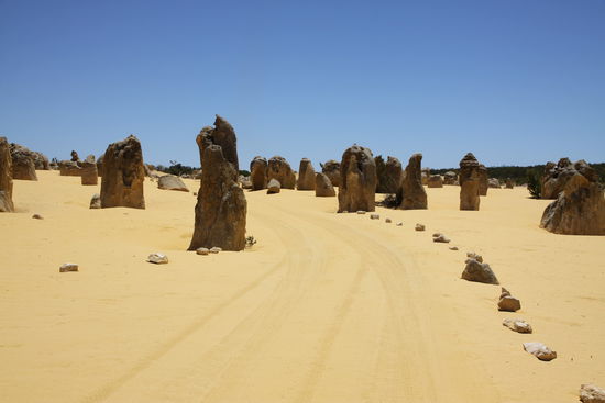 die Pinnacles im Nambung National Park