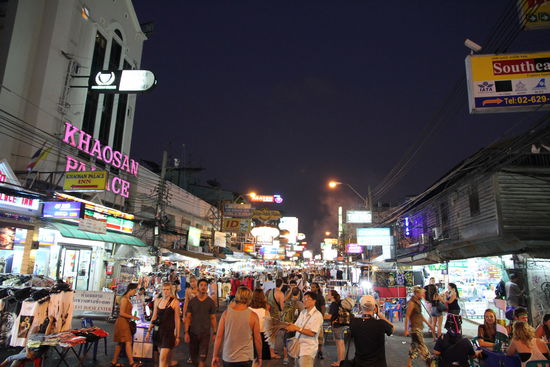 mal wieder auf der Khao San 