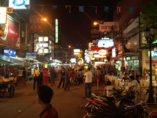die unbeschreibliche khao san road