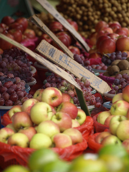 und danach ein bisschen obst