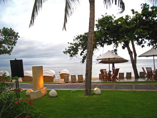 die aussicht zum meer