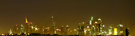 blick richtung stadtteil: media city.