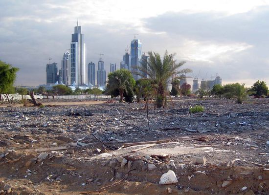 an vielen stellen wird abgerissen um neues zu schaffen