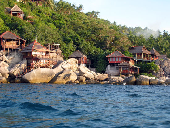 der bauplatz ist auf inseln begrenzt, aber sieht toll aus!