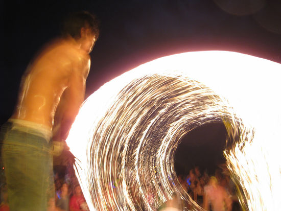 auf der fullmoonparty gings heiß her