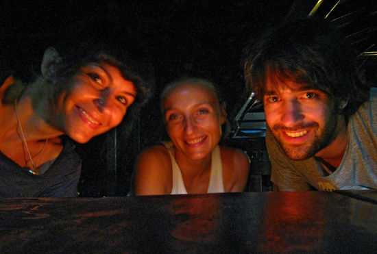 unsere gute freundin elodie, mit der wir ne menge zeit verbracht haben