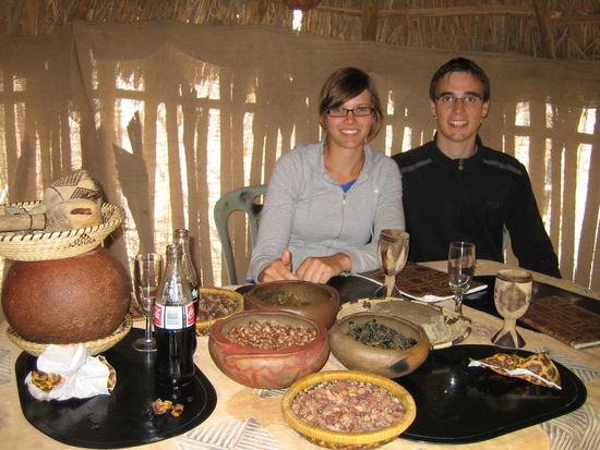 Traditionelles Ovambo-Essen