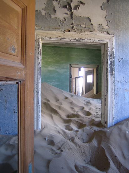 Versandetes Haus in Kolmannskop