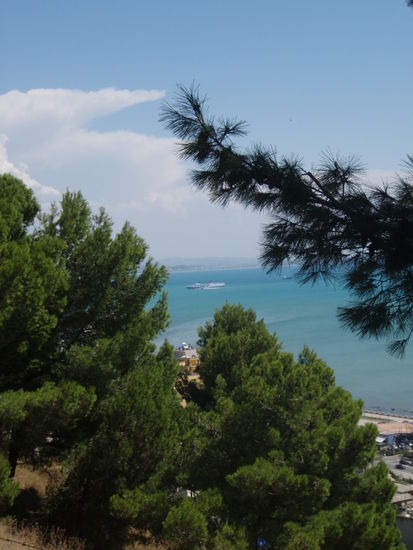 Blick von der Villa Zogu