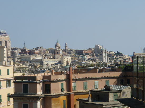 Blick über Genua