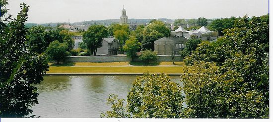 Blick vom Wawel auf die Weichsel