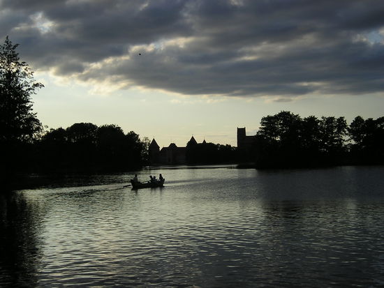 Abendstimmung in Trakai
