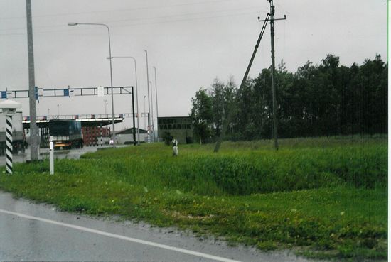 Grenze zu Estland