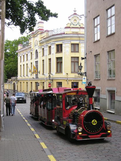 In der Altstadt von Tallin