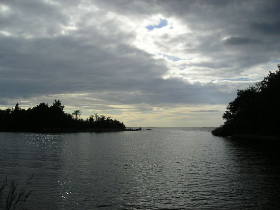 Die Bucht in aus einer anderen Perspektive