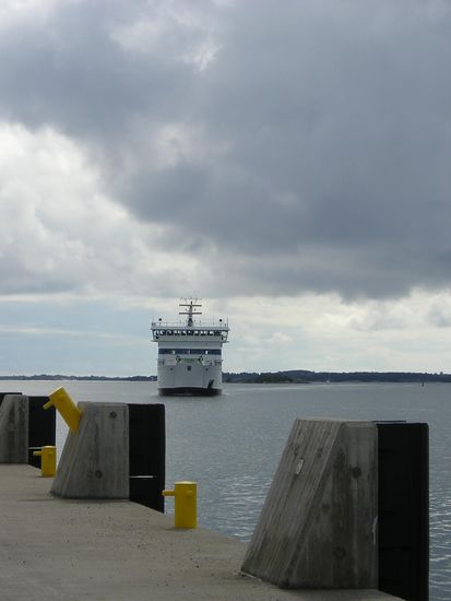 Die erste Fähre, die ohne uns fuhr...