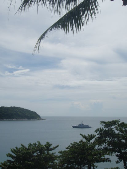 Blick von unserer Terrasse