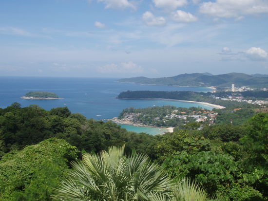 Blick über Kata und Karon