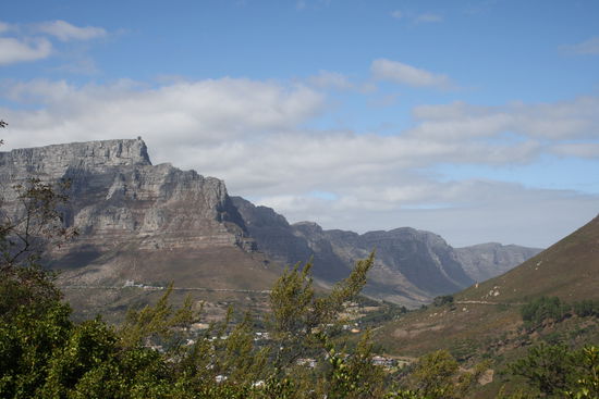 Blick vom Signal Hill auf den Tafelberg