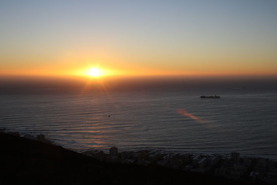 Sonnenuntergang auf Signal Hill