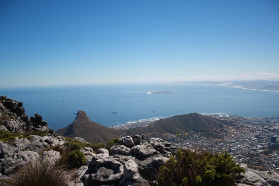 Blick auf Signal Hill und Lion's Head