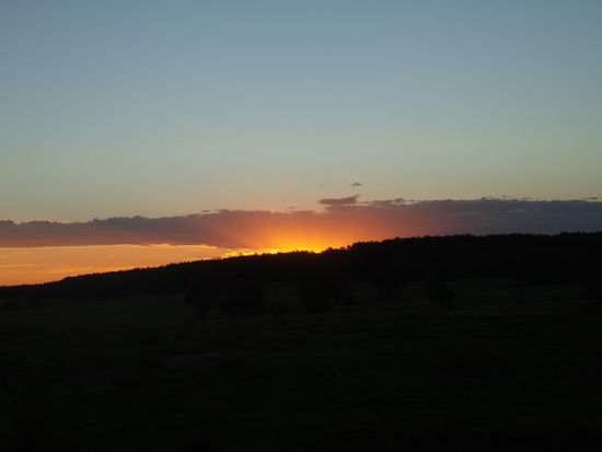 Sonnenuntergang auf Kichaka