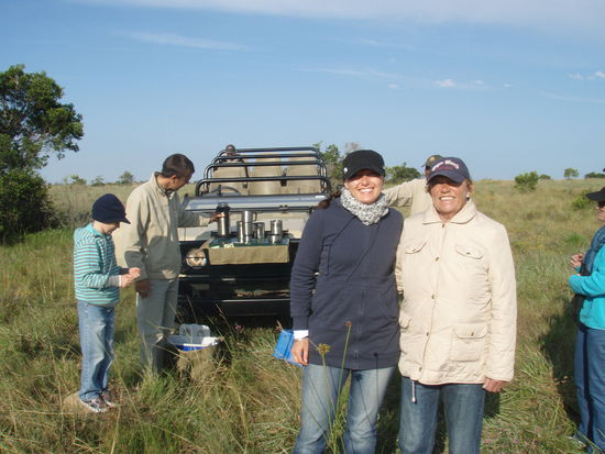 Kaffeepause in der Wildnis