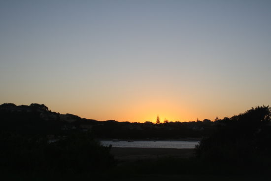 Sonnenuntergang am Bushman's River