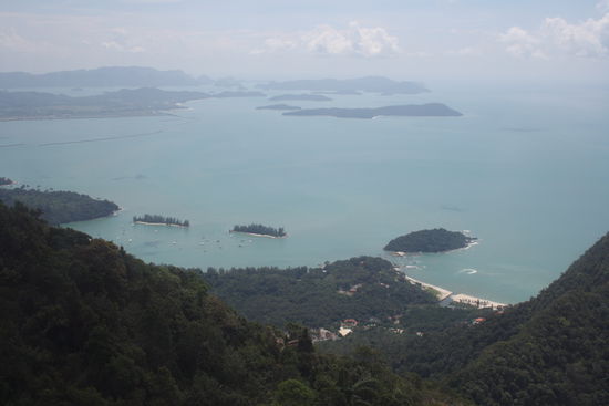 Mount Mat Chincang  - Blick von der unteren Aussichtsplattform