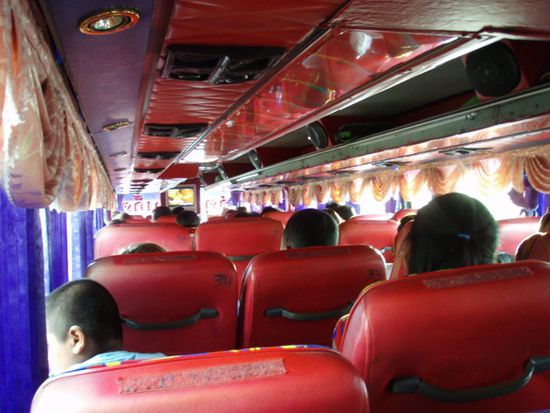 Im Bus nach Phuket