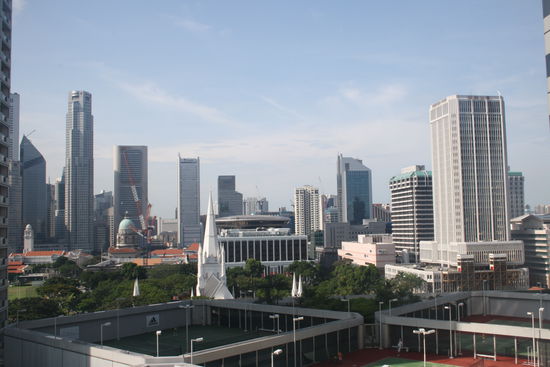 Blick aus dem Hotelzimmer