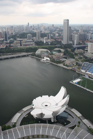 Marina Bay mit Museum