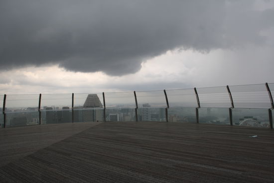 Leeres Observation Deck