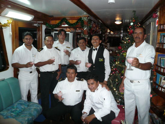 Euisi Crew und ganz rechts dae Guide Diego