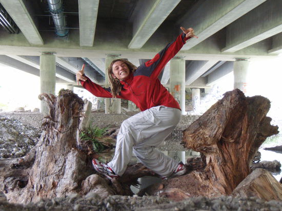 "Under the bridge" beim joggen