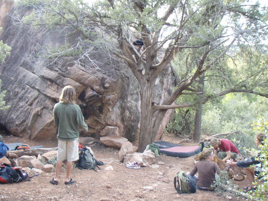 Unser Boulderlager in Sedona