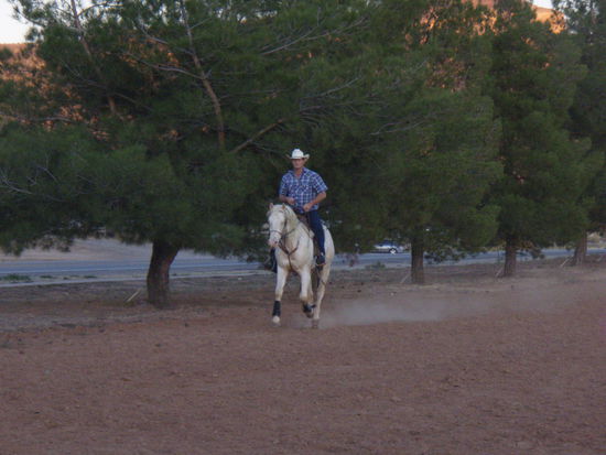 Real Cowboy. Ob er wohl Marlboro raucht?