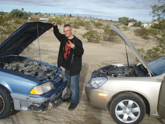 Y vom Marine Chor beim ueberbruecken.
